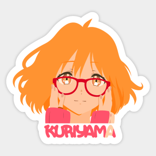 Mirai Kuriyama Sticker